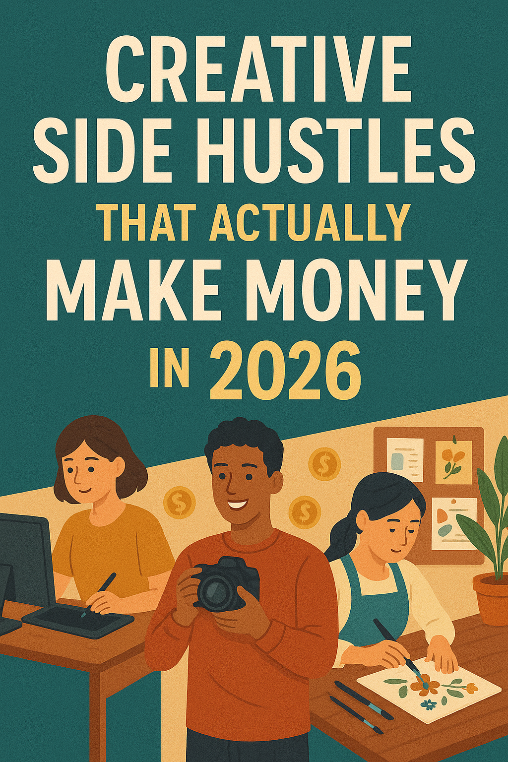 creative side hustles that actuall make money