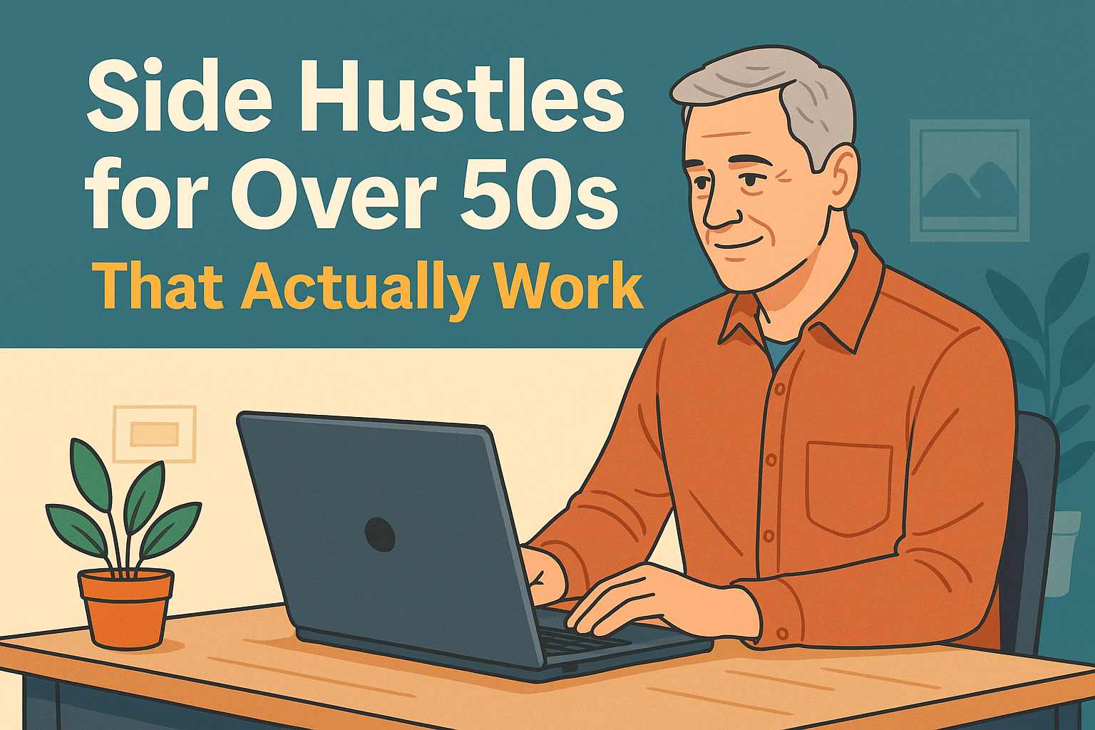 side hustles for over 50s