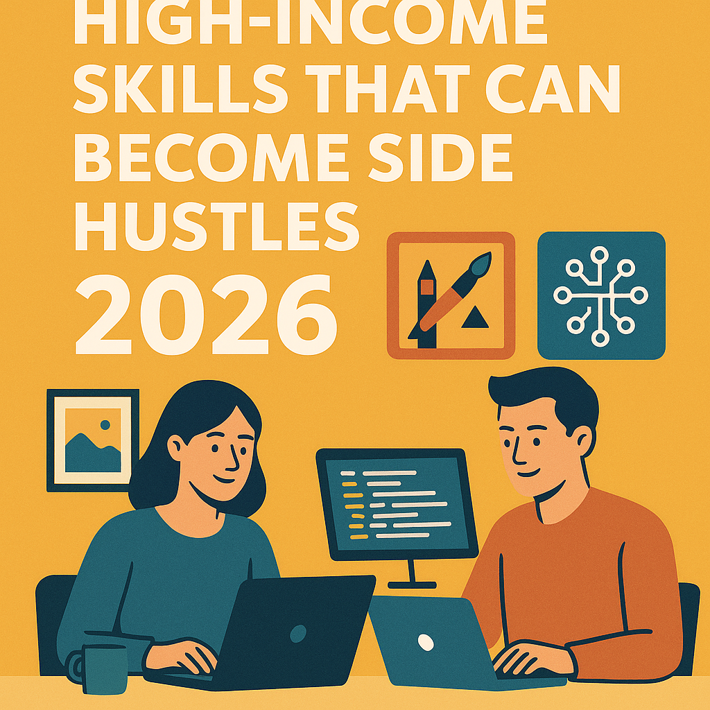 High-Income Skills That Can Become Side Hustles
