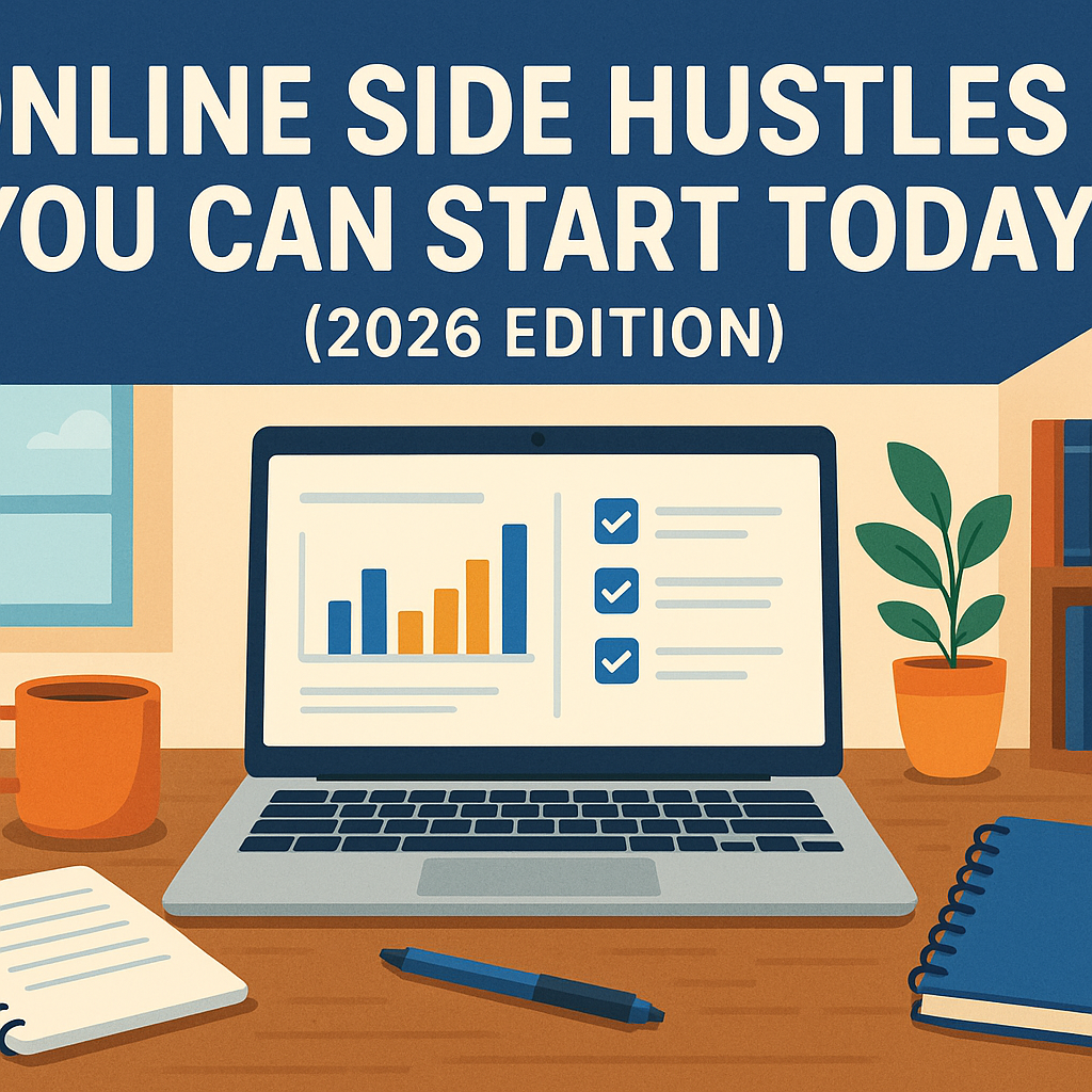 Online Side Hustles You Can Start Today